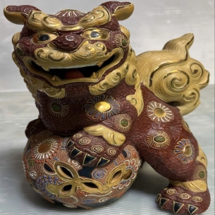 🦁 KỲ LÂN PHONG THỦY GỐM NHẬT BẢN – LINH VẬT HỘ MỆNH, CHIÊU TÀI, TRẤN TRẠCH 