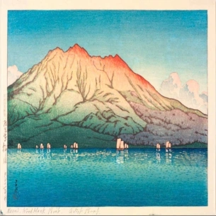 Tranh in khắc gỗ - Tác phẩm: Hồ Sarusawa, Nara, 1941