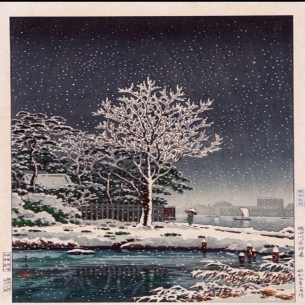 ❄️ TRANH MỘC BẢN TUYẾT NHẬT – VẺ ĐẸP TĨNH LẶNG, TREO LÊN LÀ THẤY KHÁC BIỆT ❄️