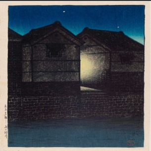 🌌 KAWASE HASUI – VẺ ĐẸP CỦA SỰ TĨNH LẶNG TRONG ĐÊM NHẬT BẢN 🌌