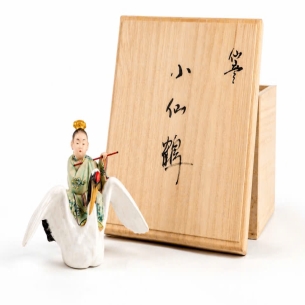 🕊️ TÁC PHẨM: TIÊN ĐỒNG CƯỠI HẠC (小仙鶴 – Shō Senzuru)