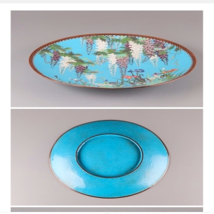 Đĩa trang trí shippo - Đĩa cổ