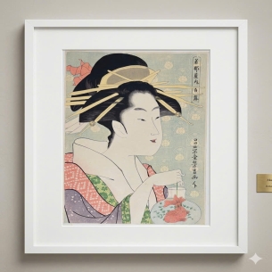 Tranh khắc gỗ - Tác phẩm: 🌸 BIJIN-GA – VẺ ĐẸP MỸ NHÂN NHẬT BẢN THỜI EDO 🌸