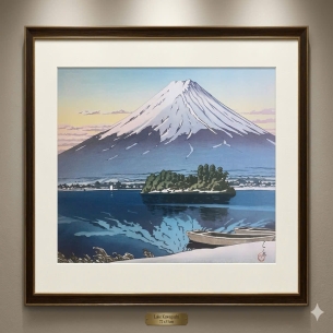 Tranh in khắc gỗ của hoạ sĩ Kawase Hasui - Tác phẩm: 🗻 PHÚ SĨ – BIỂU TƯỢNG VĨNH CỬU CỦA NHẬT BẢN 🗻