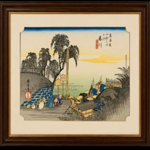 Tranh in khắc gỗ - Tên tác giả: Utagawa Hiroshige (1797–1858)