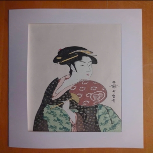 ✨ TRANH NHẬT BẢN – MỸ NHÂN UTAMARO (REPRODUCTION ĐẸP CAO CẤP) ✨  