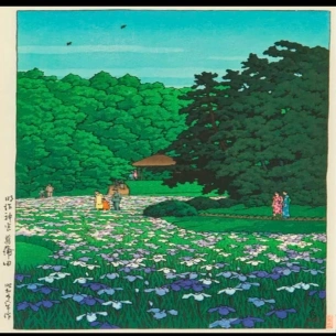 TRANH NHẬT BẢN – ĐẠI PHẬT KAMAKURA (鎌倉大仏)  