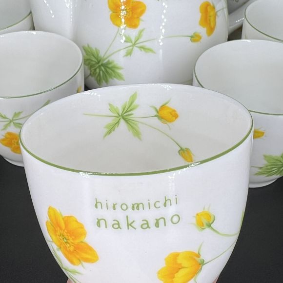 Bộ bình trà Nhật Bản Sứ Sương sang trọng Nakano
